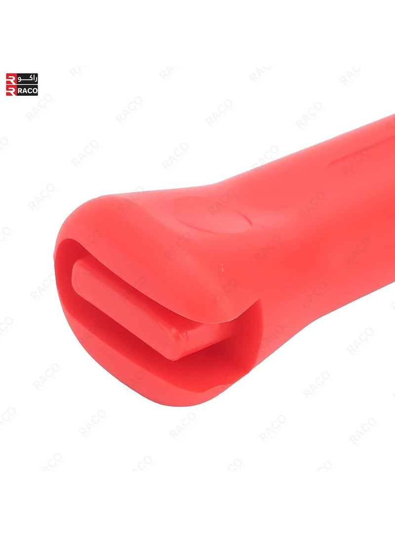 RACO RACO Stripping Knife, Electrician Cable Knife with High-Accuracy Grinding Comfortable Insulated Handle, High Carbon Steel Blade with Plastic Scabbard for Wire and Cable Stripping  - Image 4