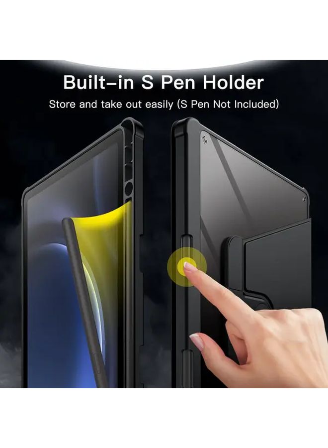 Green Rotating Stand Case For 10 9 Inch Tablet With S Pen Holder Auto Wake Sleep Cover - Image 5