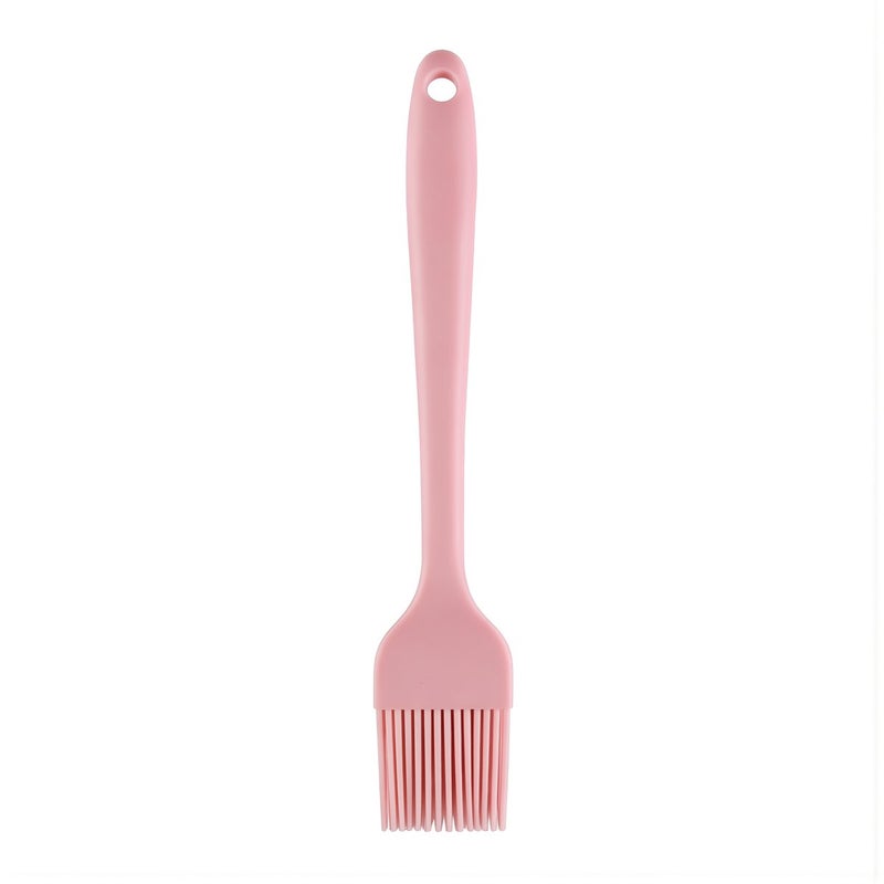 No Bristle Shed Silicone Basting Brush High Heat Resistant No Melt Red - Image 1