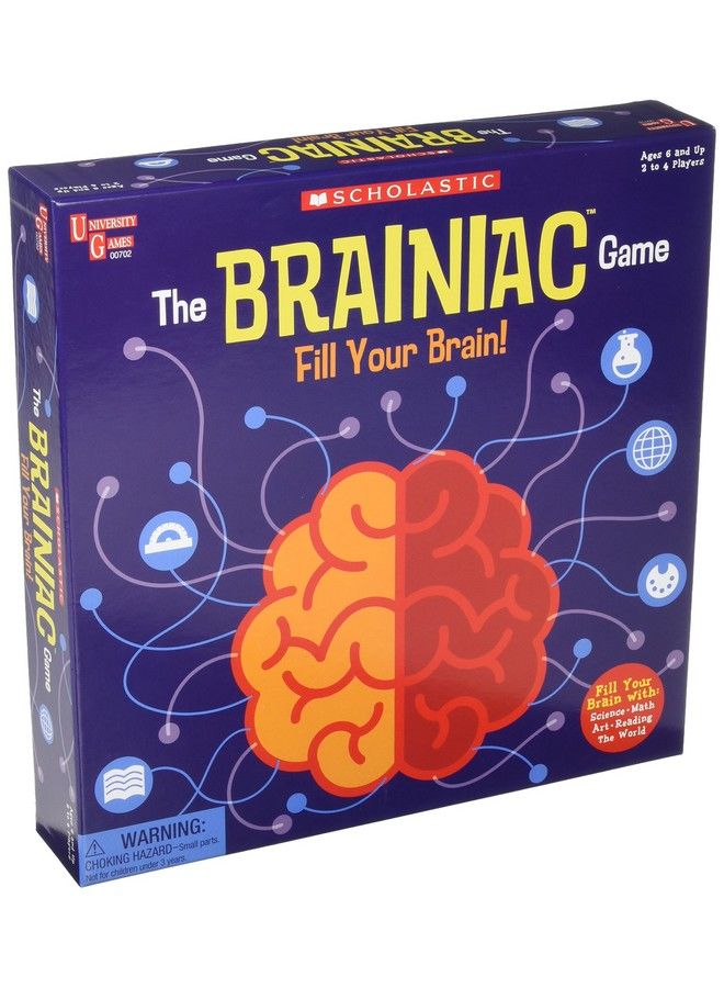 University Games Scholastic The Brainiac Game - Image 1