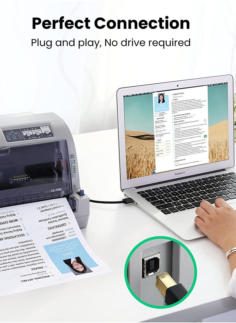 Goldfinch USB Printer Cable 3 Meter  - Image 3