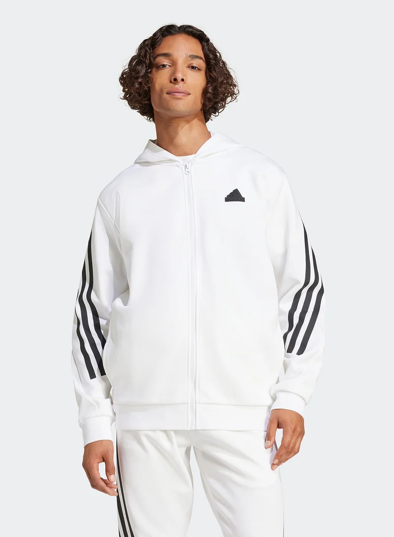 adidas Future Icon 3 Stripe Hoodie