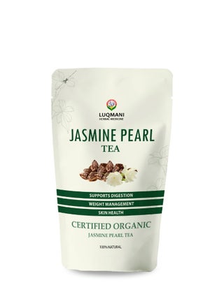 Luqmani 100% Pure Jasmine Pearls Green Tea for Weight Loss - Green Tea with Jasmine Buds - Loose Leaf Tea - 35 Gm - pzsku/Z01FCAC07C75283B1E883Z/45/1751120338/773c715f-229c-4e62-a34b-872e737987cc