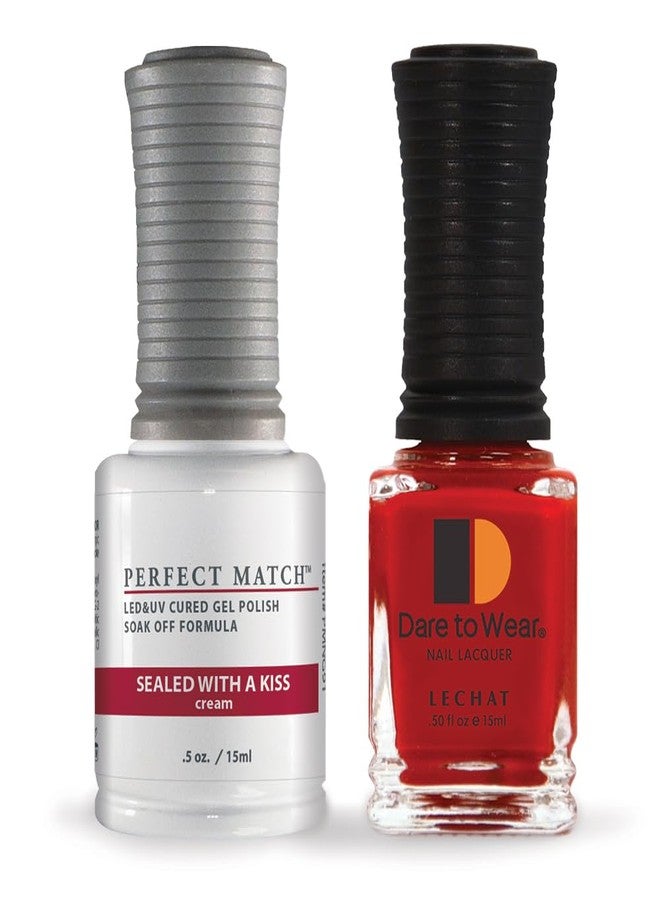 LECHAT Perfect Match Gel Polish, Sealed with a Kiss, 0.5 Fl Oz (PMS91) - Image 1