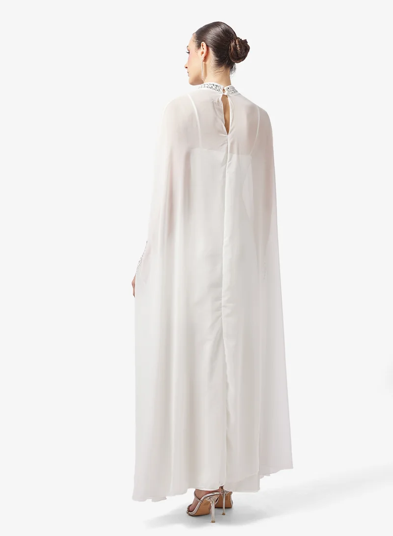 خزانة Emebllished Detail Kaftan