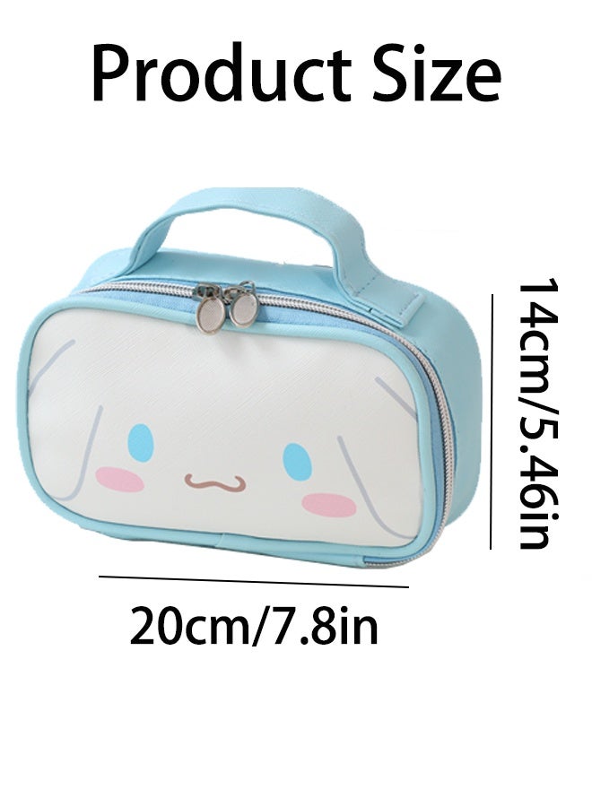 حقائب مكياج كرتونية لطيفة، حقائب مكياج مقاومة للماء، حقائب أدوات الزينةCinnamoroll، حقائب سفر نسائية، حقائب العناية بالبشرة - Image 2