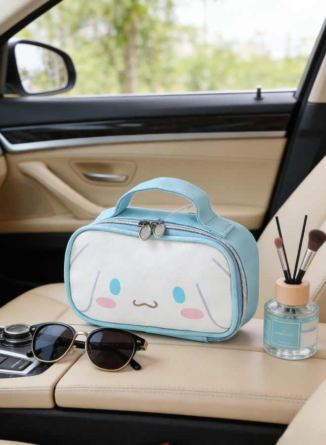 حقائب مكياج كرتونية لطيفة، حقائب مكياج مقاومة للماء، حقائب أدوات الزينةCinnamoroll، حقائب سفر نسائية، حقائب العناية بالبشرة - Image 5
