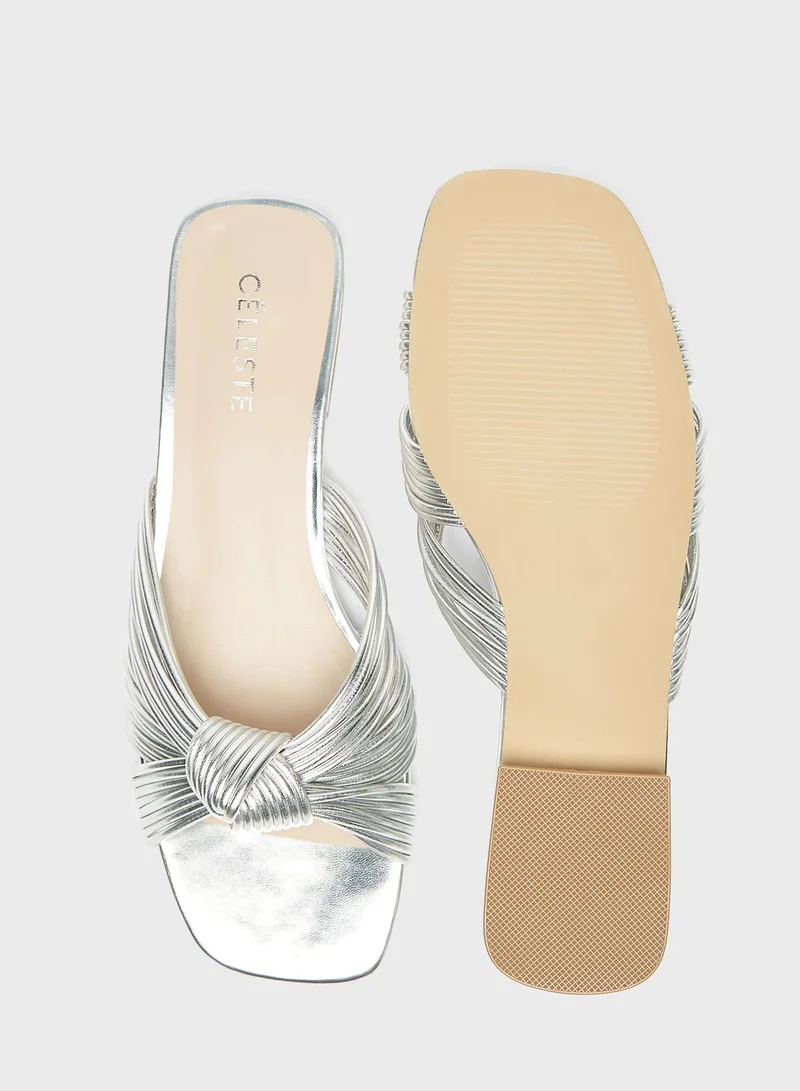 Celeste Strappy Flat Sandals