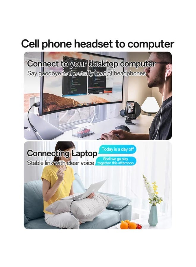 يسيدو محول صوت من سبيكة الألومنيوم إلى USB مقاس 3.5 مم من Yesido YAU46 (أسود) - Image 4