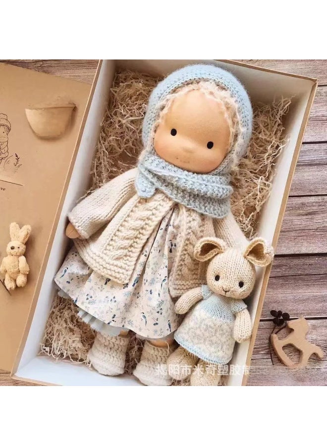 Cloth Dolls Toy For Girls Traditional Handmade Strawberry Dolls Soft Stuffed Educational Toys For Kids-Color:No. 5 Cotton Doll】 - Image 2