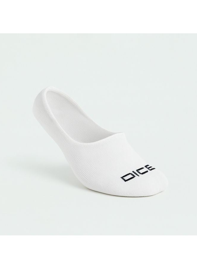 DICE Pack of 3 Invisible No Show Socks with with Anti-Slip Silicone - Image 4