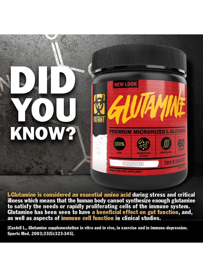 ميوتانت بريميوم مايكرونيزد إل-جلوتامين 60 حصة 300 غرام - Image 2