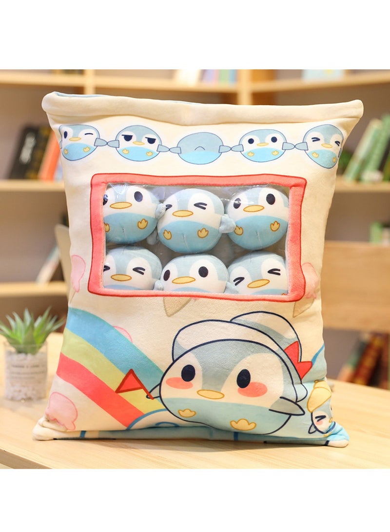 Creative round toys cute cartoon dolls a big bag of creative plush toys  - Image 2