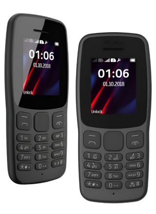 Nokia 106 Mobile Phone Dual Sim 2018 LED Torch Light FM Radio Big Button Phone Black With 1.8 inch Display - pzsku/Z01FD19B05276E2A5E9E3Z/45/_/1719211473/75516c1c-4719-4c4d-b194-c152491c68da