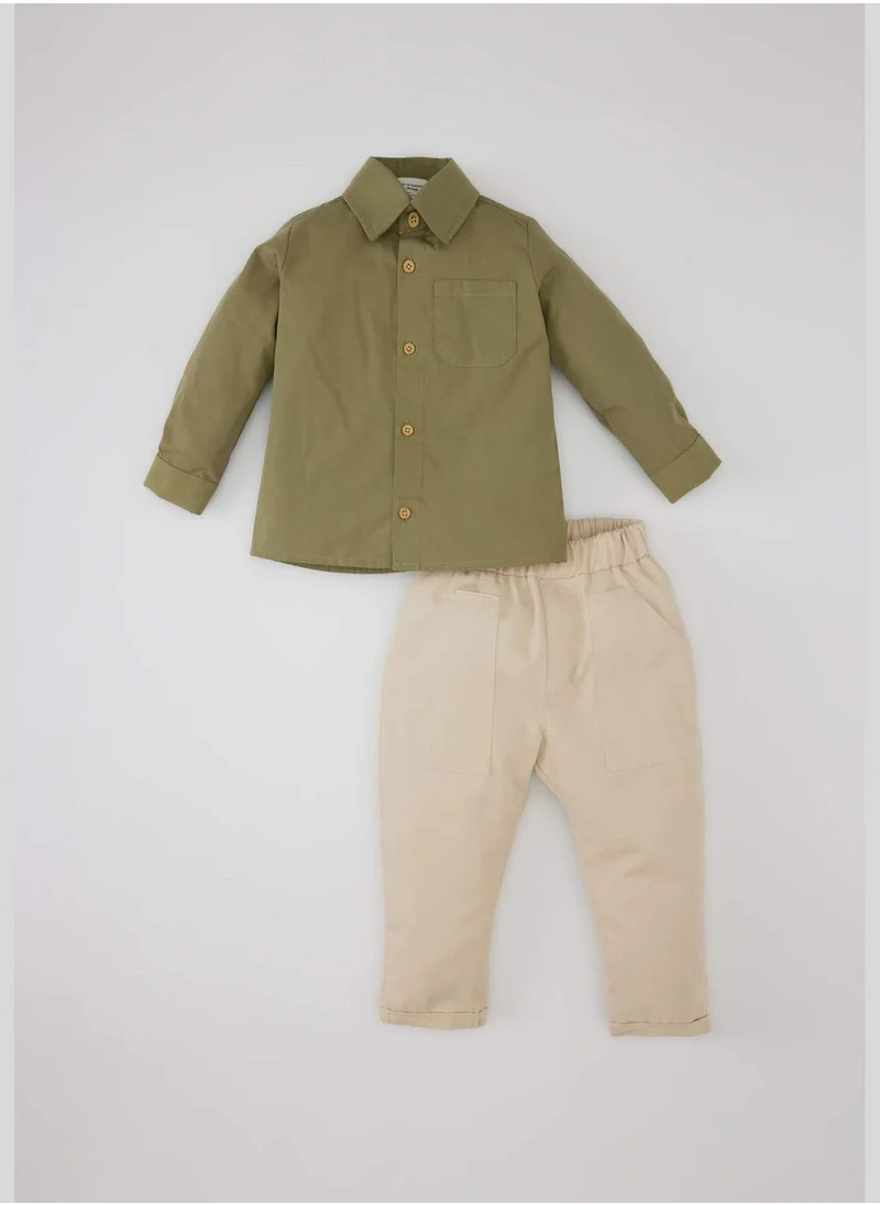 ديفاكتو Baby Boy 2-Pack Baby Boy Woven Set