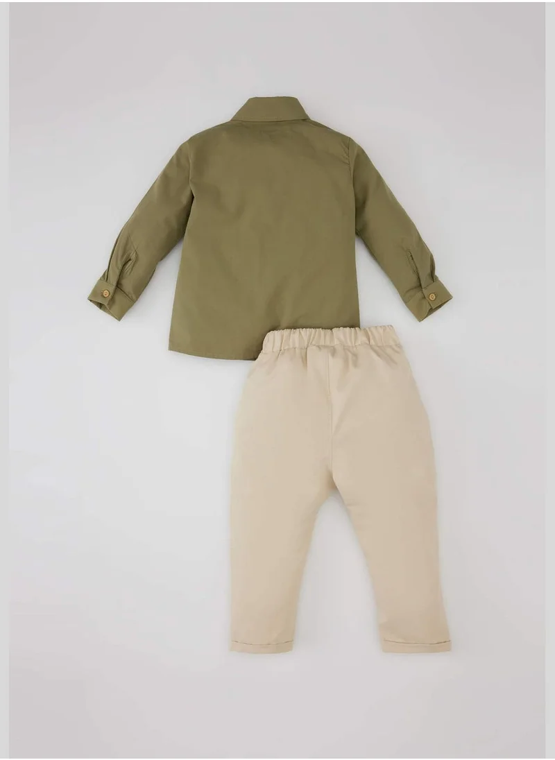 ديفاكتو Baby Boy 2-Pack Baby Boy Woven Set