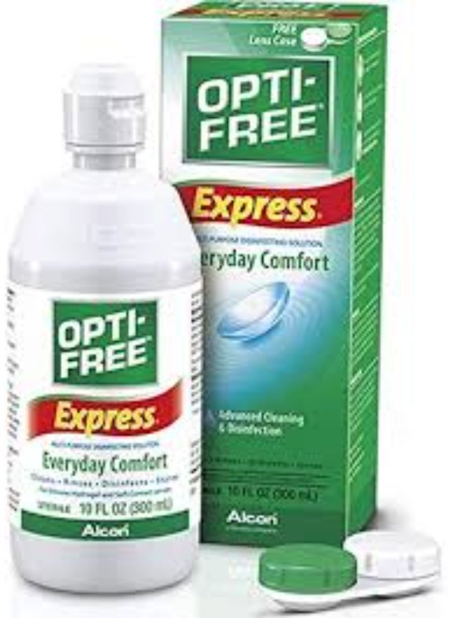 OPTI FREE EXPRESS  multi -purpose disimfecting solution  EVERYDAY COMFORT 355 ML