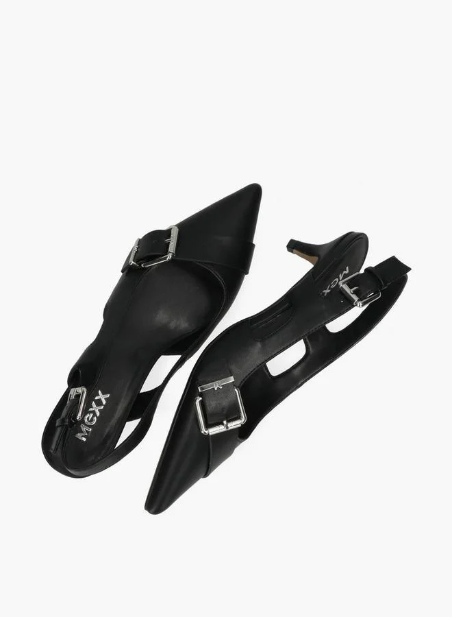 MEXX BLACK Mexx Tyra Suki Slingback Pump for Women | Best Price UAE