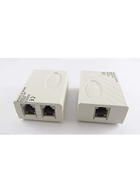 Generic ADSL Broadband Modem Telephone Phone Line Splitter Filter RJ11
