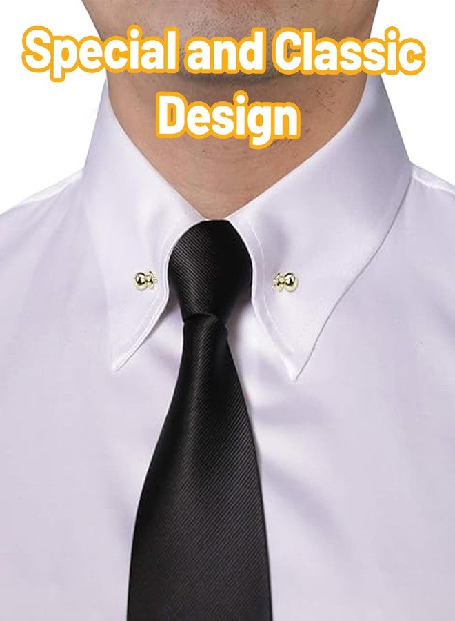 طقم دبابيس ربطة عنق مكون من 3 قطع، دبابيس تثبيت الياقة للقمصان الرجالية، دبابيس ياقة للقمصان، دبابيس طية صدر السترة للبدلات الرجالية، إكسسوارات دبابيس ربطة العنق للرجال، مناسب للمناسبات الرسمية أو التجمعات غير الرسمية، طول 6.5 سم - Image 4