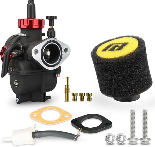 NIBBI PE22 carburetor Kit 22mm Carburetor Kit with Carb Jets Fit for 110cc 125cc 130cc Dirt Bike Pit Bike Apollo TaoTao Lifan Kayo SSR - Image 1