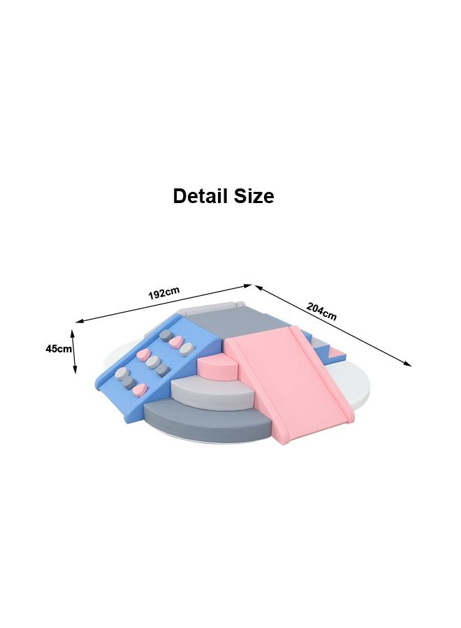 JSAITOYS Soft Multi-Functional Kids Sensory Sponge Equipment Climbing Slide Combination For Early Education Center - Image 2