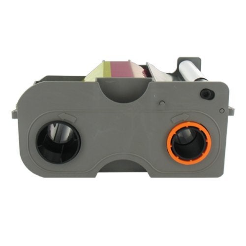 HID Fargo 45010 DTC1000 YMCKOK Color Ribbon Kit - 200 Prints - Image 1