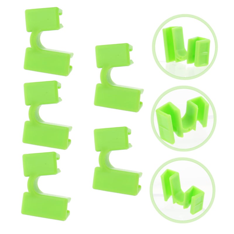 Light Green Chopstick Training Clips 5 Pack Dishwasher Safe Beginner Helper - Image 4