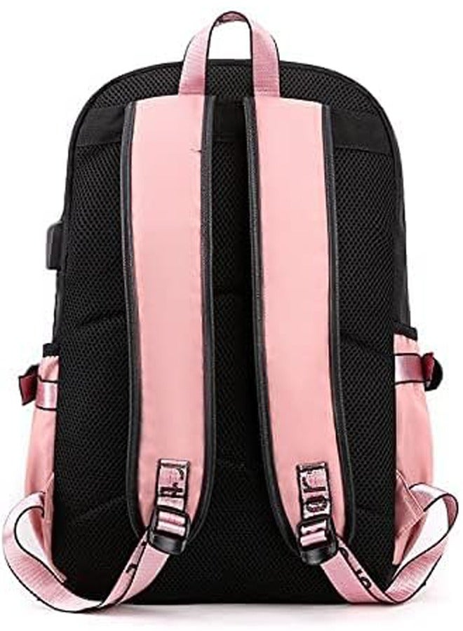 general Anime Backpack for Demon Slayer Nezuko School Bag Cartoon Large Capacity Backpack Rucksack Bookbag Suitable for Kids Girls Boys Students - Image 2