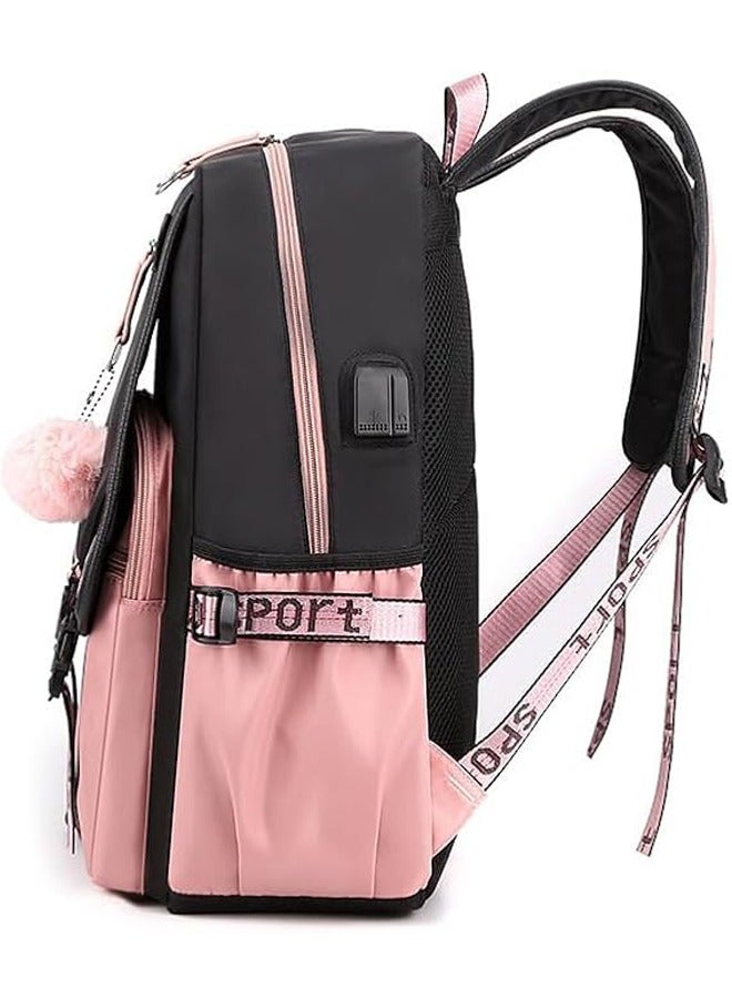 general Anime Backpack for Demon Slayer Nezuko School Bag Cartoon Large Capacity Backpack Rucksack Bookbag Suitable for Kids Girls Boys Students - Image 3