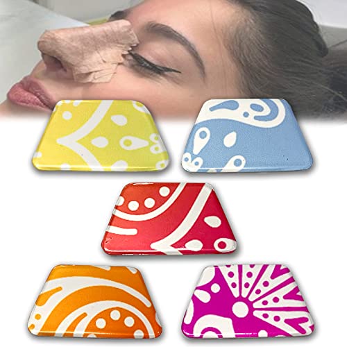 MUROCEA Aluminum Nasal Splints, External Nose Support Protector for Rhinoplasty Septoplasty, Nose Brace Fracture, ENT, Orthopedic Immobilization, Random Pattern (L) - Image 1