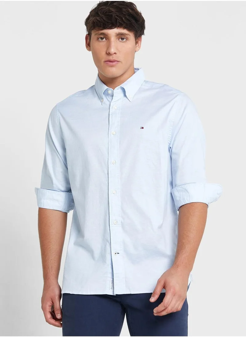 تومي هيلفيغر Natural Soft Solid Rf Shirt