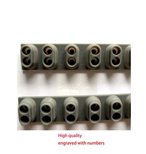 VOBRAMY Keyboard conductive Rubber. Rubber pad silicone Pads Buttons Fix, compatible with Yamaha part of PSR/KB/DGX series conductive adhesive strips (1group （12 keys）) - Image 2