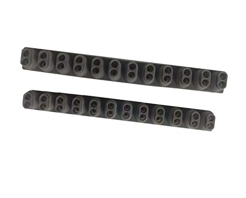 VOBRAMY Keyboard conductive Rubber. Rubber pad silicone Pads Buttons Fix, compatible with Yamaha part of PSR/KB/DGX series conductive adhesive strips (1group （12 keys）) - Image 4