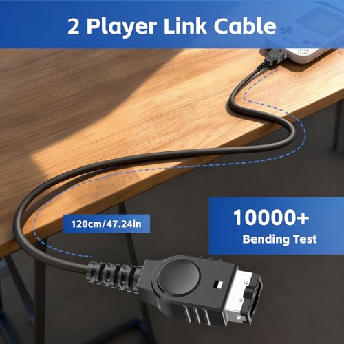 Ullnosoo Link Cable for GBA, 2 Player Link Cable Connect Cord Compatible with Nintendo Gameboy Advance SP/Gameboy Advance, Perfect for Battling Friends and Family, Enjoy 2 Player Gaming Anytime 3.9ft - Image 4