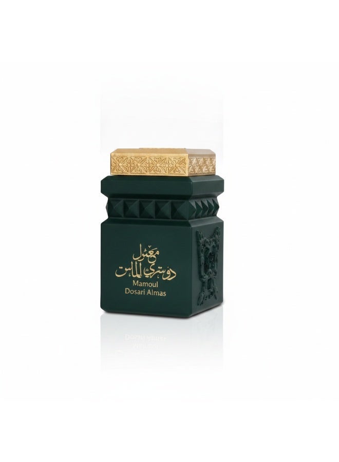 AL MAS ALMAS PERFUMES Maamoul Dosari Almas Premium Natural Incense 60g | Authentic Saudi Oud Bakhoor Daqqa with Dehn Al Oudh, Saffron & Amber | Luxury Home Fragrance for Wedding, Eid & Najdi Hospitality - Image 2