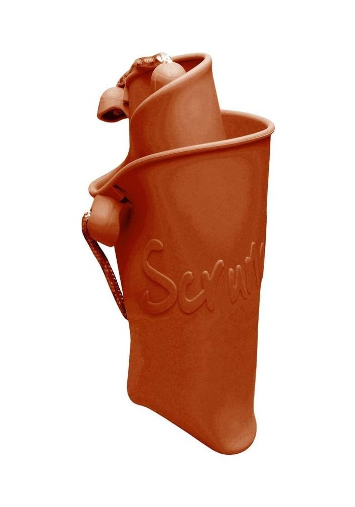 Scrunch Bucket Rust - Foldable Beach and Sandbox Bucket - Image 2