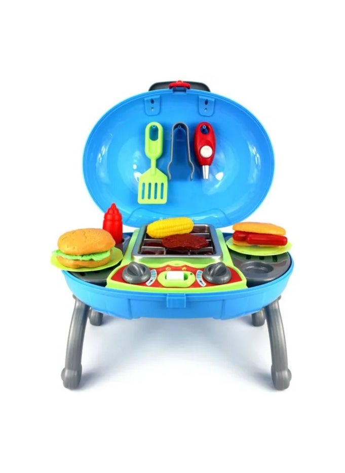 4KIDS Pretend Play BBQ Grill Play Set 