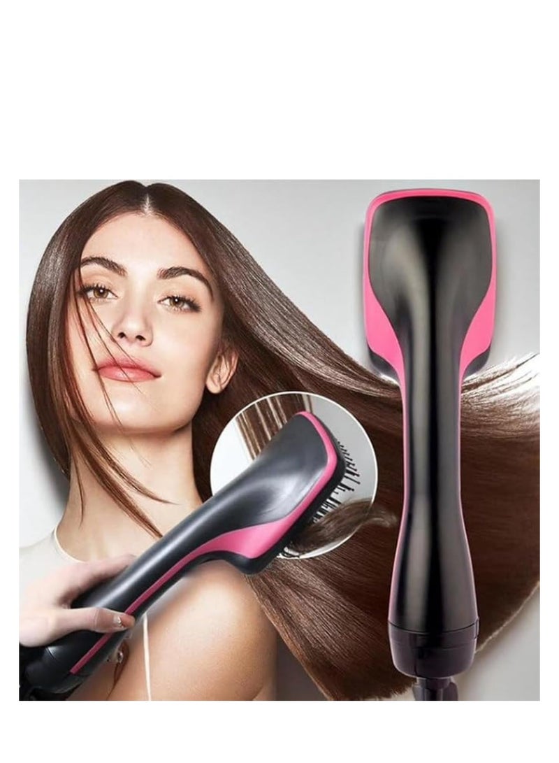 TIGER 2-in-1 Hair Dryer and Straightener Brush, Ionic Hot Air Styler with Frizz Control, Fast Drying, Detangling, Volumizer Comb, Ceramic & Tourmaline Technology, Multiple Heat Settings, for Smooth & Shiny - Image 4