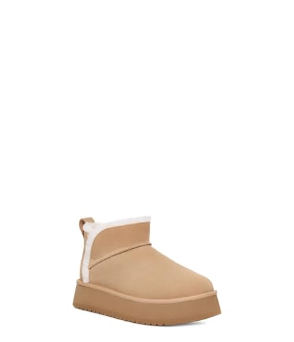 Koolaburra by UGG Women's Koola Ultra Mini Platform Boot, Sand, 10 - Image 1