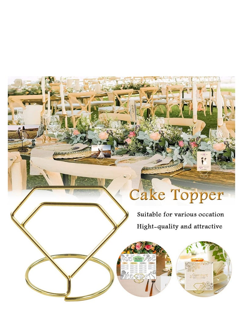 SYOSI Wedding Table Number Stand Place Card Holders For Setting Mini Menu Display Holder for Memo Cards Pictures in Birthday Party Anniversary 30Pcs  - Image 5