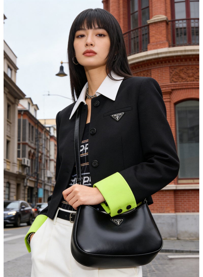 PRADA MILANO Prada Smooth Leather Camera Bag, Women's Luxury bag - Image 1