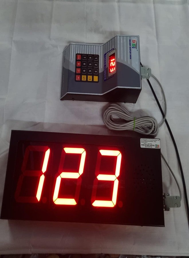 DDI Delight Display India Token Display With English Voice Character Height 4 Inch (Data Cable 5 Meter) - Image 5