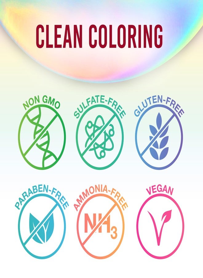 Punky Red Wine Semi Permanent Hair Color - Vegan & Cruelty-Free Conditioning Hair Dye, Lasts Up to 35 Washes, 3.5 fl oz - Image 4