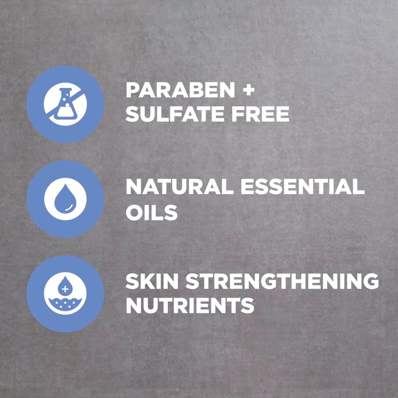 Dove Men+Care غسول الجسم دوف للرجال + العناية بالتوت الأسود لإعادة بناء البشرة في الحمام مع منظفات ومرطبات نباتية 26 أونصة سائلة - Image 5