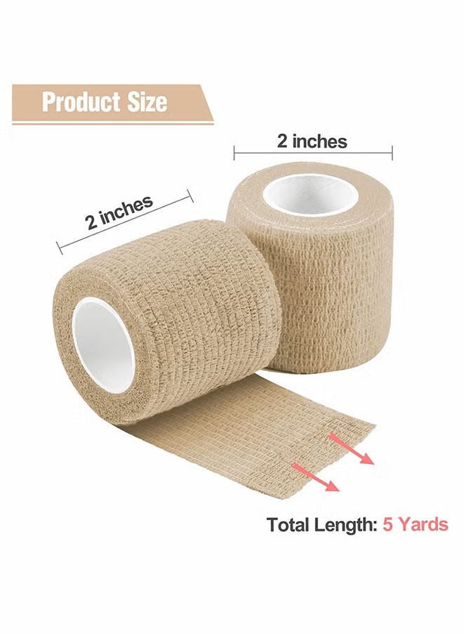 Generic 12 pcs Athletic Wrap Tape Self Adhesive Elastic Bandage Elastoplast Sports Protector Knee Finger Ankle Palm Shoulder  - Image 4