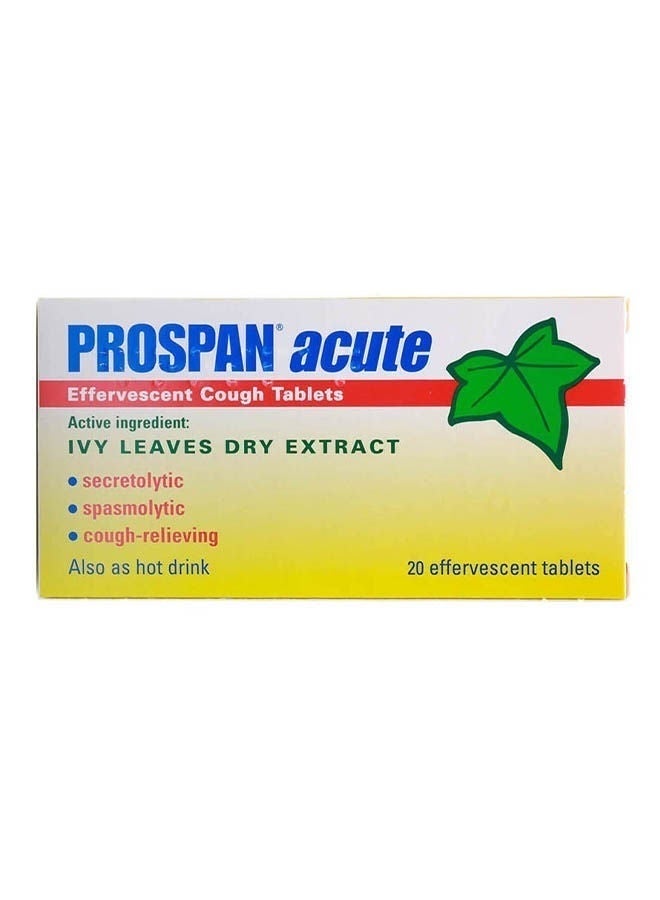 PROSPAN Effervescent Tablets - 20 Count