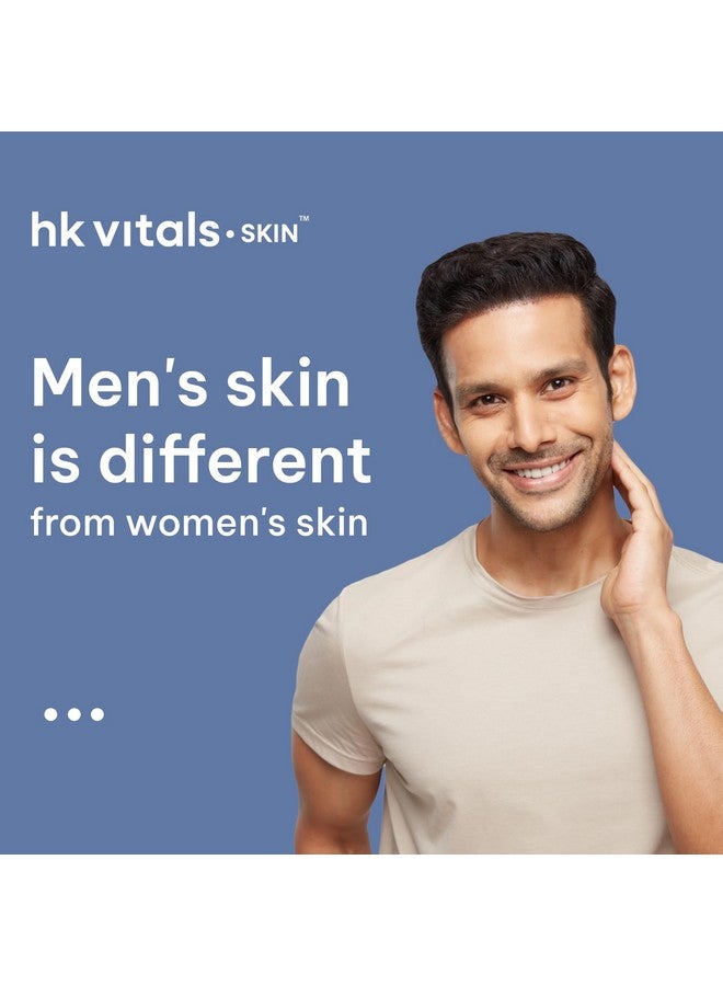 HEALTHKART مكمل كولاجين البحر هيلث كارت إتش كيه فيتالز للرجال (برتقال، 200 غرام) | فيتامين سي، إي، صوديوم هيالورونات | لبشرة شابة ومتألقة، مسحوق، 1 عدد، 25 حصة - Image 4