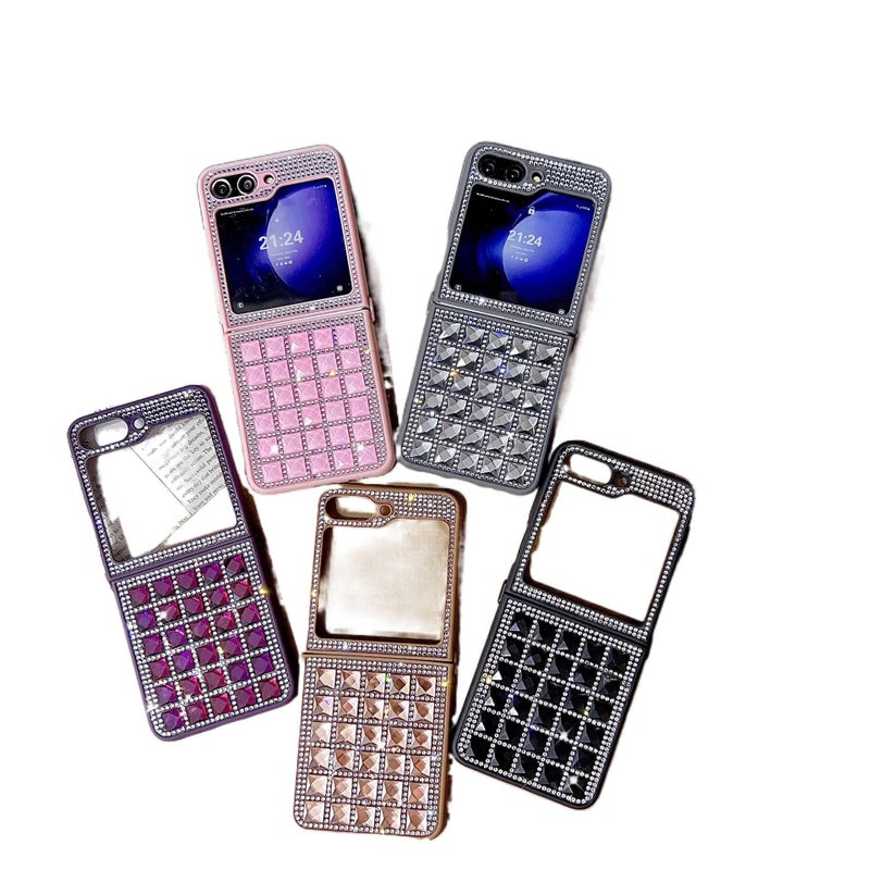 غطاء واقي | مقاوم للصدمات لـ Samsung Galaxy Z Flip 4 | Gold | حماية من السقوط - Image 2