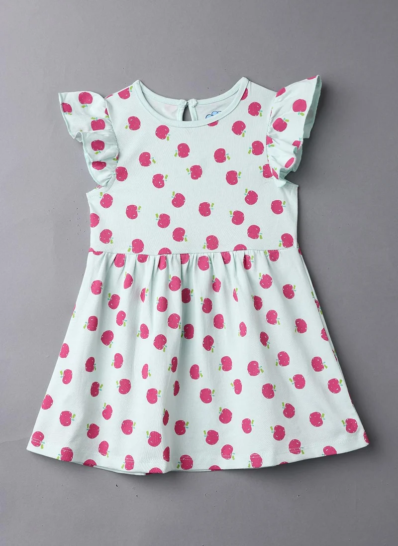 Nautinati Pack of 2 Cotton Frocks for Girls | Girls’ Printed Dresses | 3 to 24 Months